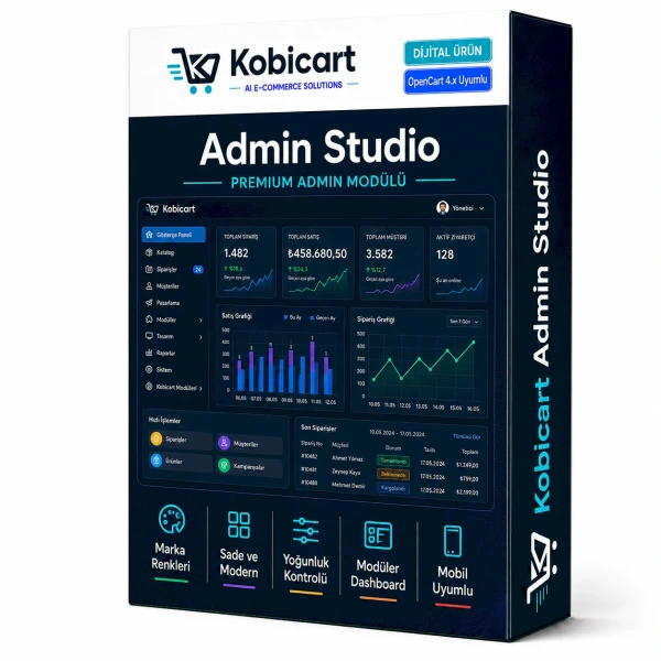 Kobicart Admin Studio