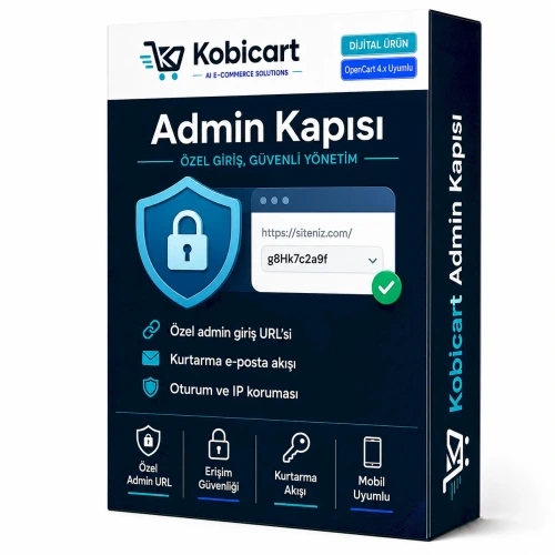 Kobicart Admin Güvenliği