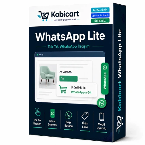 Kobicart WhatsApp Lite (Ücretsiz)
