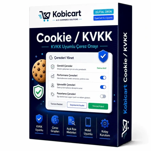 Kobicart Çerez / KVKK
