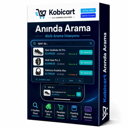Kobicart Anında Arama