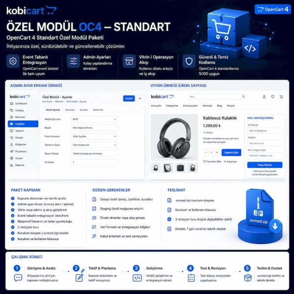 Özel Modül OC4 — Standart